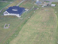 A nice view – Top field cleared of hay and secure for the long Winter and Spring